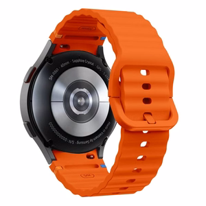 TECH-PROTECT SILICONE SPORT SAMSUNG GALAXY WATCH 4 / 5 / 5 PRO / 6 / 7 / FE ORANŽINIS