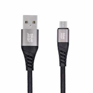 BLUE STAR audininis kabelis 2A USB A į Micro USB TFK-DC-003 1,2 m juodas