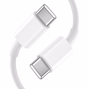 "Tech-Protect" NC20W PD20W USB-C sieninis įkroviklis su USB-C kabeliu - baltas