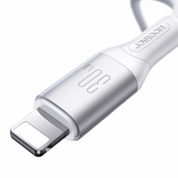 USB kabelis Joyroom S-A28 USB-C to Lightning 30W 2.0m baltas