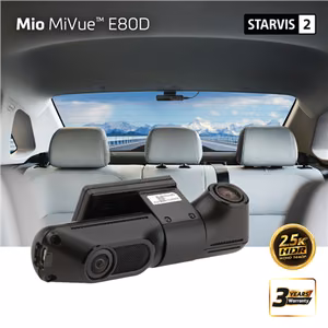 Mio MiVue E80D HDR Dual Rear Camera