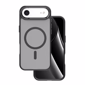 Frozen Mag dėklas for iPhone 17 Air 6,6" juodas