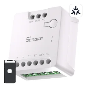 SONOFF MINI-D Smart WiFi Matter Switch (AC/DC 12-48V, dry contact)