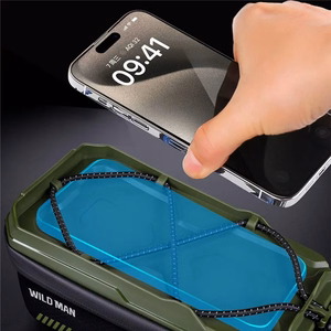 WILDMAN дорожная сумка для рамы велосипеда на молнии, 1L ( 4"- 7"), GX220X, зеленая