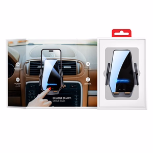 Wireless car phone holder Forcell F-Grip HS6 15W windshield / air vent black