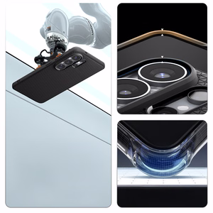 SPIGEN dėklas LIQUID AIR MAG, suderinamas su MagSafe, skirtas SAMSUNG S26 Ultra, matinis, juodas