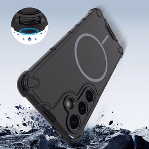 Defender 2in1 Mag dėklas for Samsung Galaxy S26 juodas