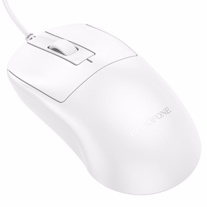 Borofone BG19 Moda laidinė kompiuterio pelė, balta