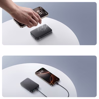 Išorinė baterija Power Bank Joyroom JR-PBM12 22.5W Magnetic Wireless 10000mAh juoda