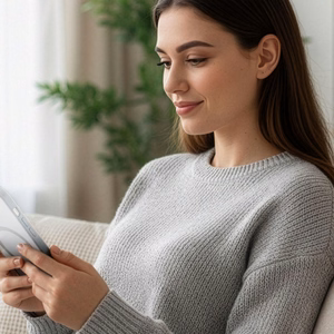 "3mk Smoke MagCase" dėklas "iPhone 17 Pro" - baltos spalvos permatomas