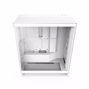NZXT H7 Flow RGB Kompiuterio Dėžė MidiTower ATX EATX MicroATX MiniITX Balta