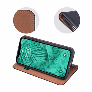 Genuine Leather Išmanusis Pro for iPhone 17 Air 6,6" juodas