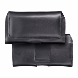ROYAL universalus horizontalus odinis diržo dėklas dydis XL IPHONE 13 PRO MAX / 14 PRO MAX / SAMSUNG S21 PLUS / S20 FE / A50 / A51 5G / HUAWEI P30 PRO / P40 PRO / OPPO A98 5G juodas