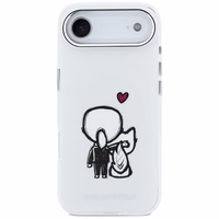 Karl Lagerfeld Karl & Choupette Back MagSafe Dėklas for iPhone Air - Clear