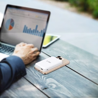 Tech-Protect PB24 LifeMag QI2 MagSafe 10000mAh Išorinė baterija (f) - balta