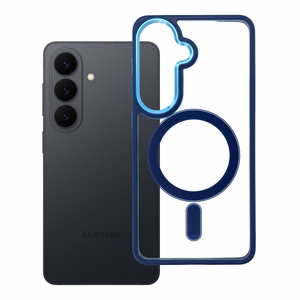 COLOR EDGE MAG COVER magnetinis dėklas telefonui, suderinamas su MagSafe, skirtas SAMSUNG S26 Pro, tamsiai mėlynas