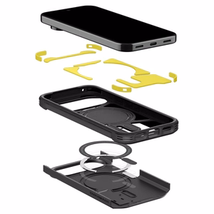 Spigen Tough Armor Mag MagSafe dėklas Google Pixel 11 Pro, juodas