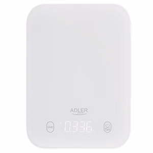 Adler AD 3181w – kitchen scale, 1 g, LED, white