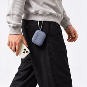 Tech-Protect Силиконовый чехол Hook для AirPods Pro - синий