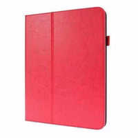 Dėklas Folding Leather Samsung X110/X115 Tab A9 8.7/X130/X135 Tab A11 8.7 raudonas