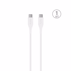 Puro Plain кабель USB-C - USB-C 2A 1м - белый