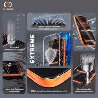 Grūdintas stiklas Tel Protect 10X HD DLC Diamond Coating for Iphone 16E/14/13 Pro/13 (envelope)