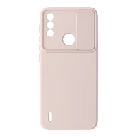 Camshield Soft dėklas telefonui Motorola Moto E7 Power/E7i Power smėlinis