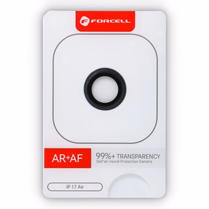 Forcell Premium Kameros objektyvo grūdintas stiklas - skirtas iPhone 17 Air pilkas