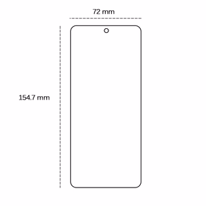 Grūdintas stiklas 2,5D Samsung Galaxy S24 Plus