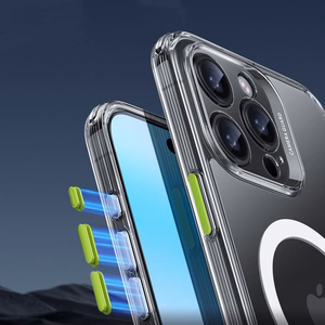 ESR Classic Pro Rinkinys Halolock Magnetinis dėklas iPhone 16 Pro Max - Skaidrus