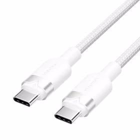 Vention USB-C į C kabelis, apipintas, 3A, 480Mbps, 60W, 2m, WH
