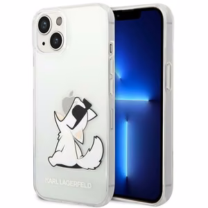 Karl Lagerfeld KLHCP14MCFNRC iPhone 14 Plus 6.7 "hardcase clear / transparent Choupette Fun