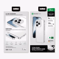 Amazing Thing Titan Edge dėklas 15FT IP156.7PTECL Iphone 15 Pro Max skaidrus