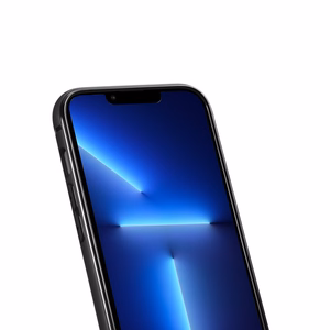 iCarer odinis Oil Wax dėklas telefonui iPhone 14 Pro Max, odinis dėklas mėlynas (WMI14220720-BU)