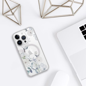 Tel Protect Gėlių Magnetinis dėklas telefonui Iphone 14 dizainas 4