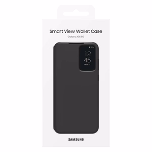 Samsung Išmanusis perverčiamas dėklas EF-ZA356CBEGWW Samsung Galaxy A35 - juodas
