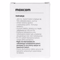 Originali baterija "Maxcom MM720/MM721" - 800mAh (biri)