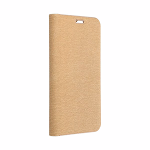 LUNA Book Gold dėklas, skirtas Xiaomi Redmi Note 15 Pro Plus 5G, auksinis