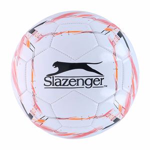 Slazenger futbolo kamuolys, 5 dydis, baltas / raudonas