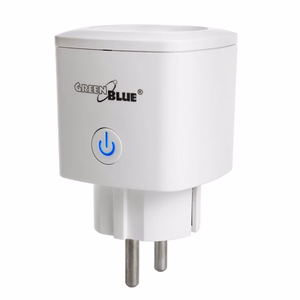 GreenBlue WiFi nuotoliniu būdu valdoma rozetė Android/iOS/Alexa/Google Home energijos suvartojimas laikmatis maks. 3680W tipas F GB720 F