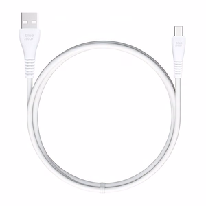 Blue Star laidas USB A - USB C 2A 12W 1m PJ-DG4-A baltas