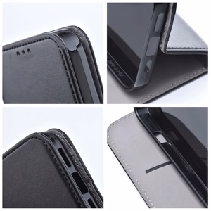 Dėklas telefonui SMART MAGNETO - skirtas Samsung A14 4G / A14 5G - juodas