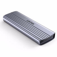 m.2 disko korpusas - Unitek S1241B01 1x M.2 NVMe USB-C 10Gbps