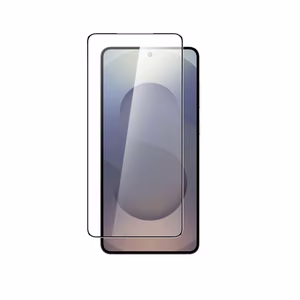 AmazingThing Radix grūdintas stiklas su juodu rėmeliu, skirtas Samsung S25 Edge