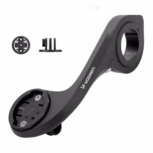 Wozinsky WUG-01B universalus dviračio vairo laikiklis Garmin kompiuteriui, kamerai ir žibintui – juodas