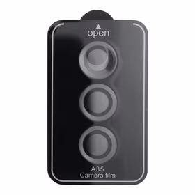 Kameros apsauga 9H, skirta SAMSUNG A35, juoda