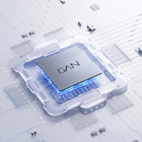 GaN Dudao A30EUT 30W USB-A / USB-C sieninis įkroviklis + USB-C - USB-C kabelis - baltas