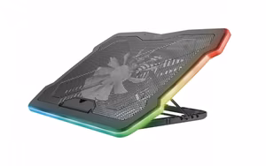 TRUST GXT1126 AURA RGB nešiojamojo kompiuterio aušinimo kilimėlis