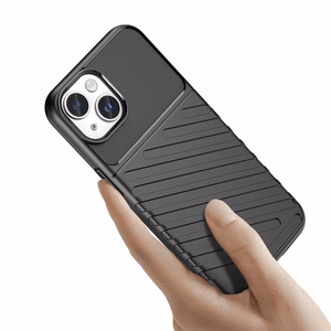 Armored iPhone 15 Plus Thunder dėklas - juodas