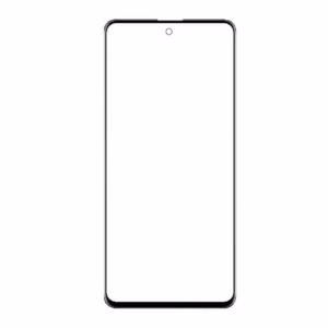 Outer Screen Glass Compatible With Samsung A715 A71 2020 Black Original